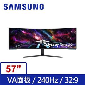 三星SAMSUNG S57CG952NC OdysseyG9雙4K240Hz1ms 量子點Mini-LED曲面電競螢幕