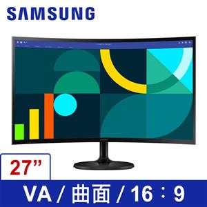 三星SAMSUNG S27D362GAC 曲面護眼低藍100HzVA液晶螢幕