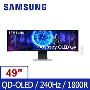 三星SAMSUNG S49DG952SC Odyssey G9 5K240Hz0.03ms QD-OLED曲面聯網螢幕