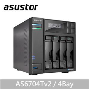華芸 Asustor AS6704Tv2 4Bay 網路儲存伺服器