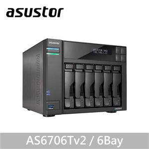 華芸 Asustor AS6706Tv2 6Bay 網路儲存伺服器