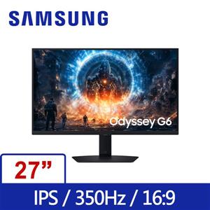 三星SAMSUNG Odyssey G6 S27FG606EC 1ms IPS 電競螢幕