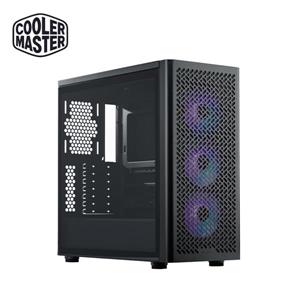 酷碼Cooler Master Elite 502 電腦機殼/強化玻璃側板/內含 12cm ARGB 風扇*4