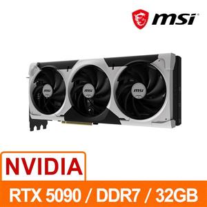 微星MSI RTX 5090 32G VENTUS 3X OC顯示卡