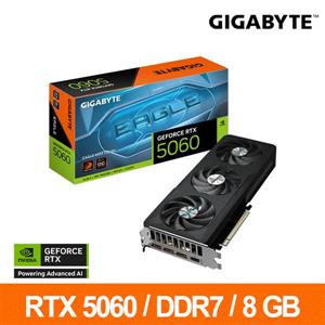 技嘉GIGABYTE GV-N5060EAGLEMAX OC-8GD 顯示卡 RTX5060