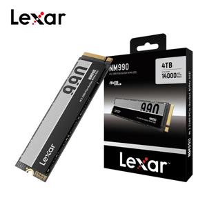 Lexar 雷克沙 NM990 M.2 2280 PCIe Gen5x4 4TB 固態硬碟