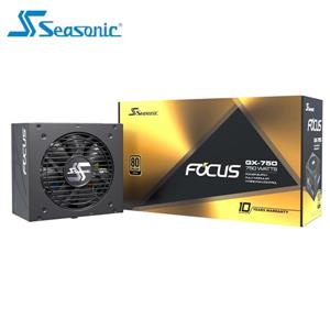 海韻Seasonic FOCUS GX-750W 金牌全模組 電源供應器