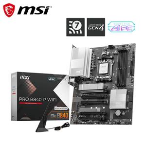 微星MSI PRO B840-P WIFI DDR5 AMD 主機板