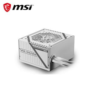 微星MSI A650BNL WHITE銅牌電源供應器
