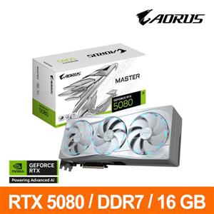 技嘉GIGABYTE GV-N5080AORUSM ICE-16GD 顯示卡 RTX5080