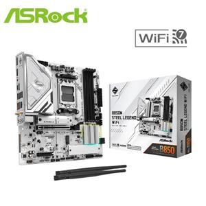華擎 ASRock B850M Steel Legend WiFi MATX AMD主機板
