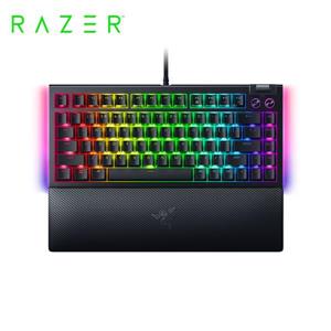 雷蛇Razer BlackWidow黑寡婦V4 75%(橘軸)機械式RGB鍵盤
