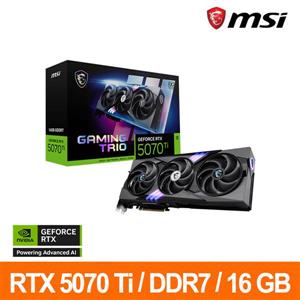 微星MSI RTX 5070 Ti 16G GAMING TRIO OC顯示卡