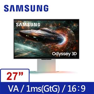 三星SAMSUNG S27FG900XC Odyssey G9 裸視3D 4K 165Hz IPS電競螢幕