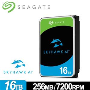 希捷監控鷹 SEAGATE SkyHawk AI 16TB 監控專用硬碟 (ST16000VE004)