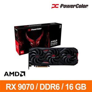 撼訊 Red Devil RX9070 16G-E/OC 16G GDDR6 顯示卡