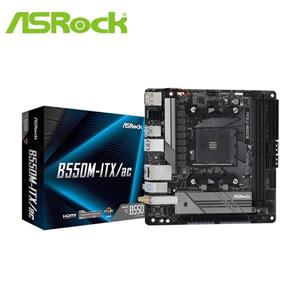 華擎 ASRock B550M-ITX/ac  AMD AM4 Mini-ITX  主機板