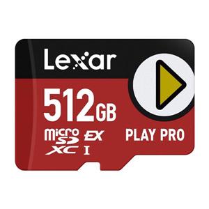 Lexar PLAY PRO microSDXC Express  512GB 超高速記憶卡(Switch 2專用)