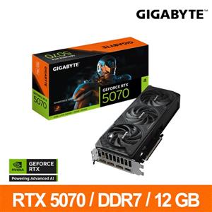 技嘉GIGABYTE GV-N5070WF3-12GD 顯示卡 RTX5070