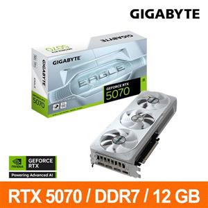 技嘉GIGABYTE GV-N5070EAGLEOC ICE-12GD 顯示卡 RTX5070