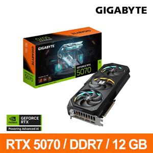 技嘉GIGABYTE GV-N5070GAMING OC-12GD 顯示卡 RTX5070