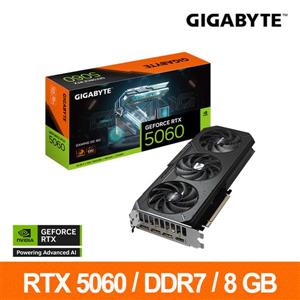 技嘉GIGABYTE GV-N5060GAMING OC-8GD 顯示卡 RTX5060
