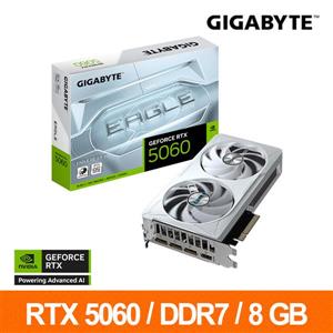 技嘉GIGABYTE GV-N5060EAGLEOC ICE-8GD 顯示卡 RTX5060