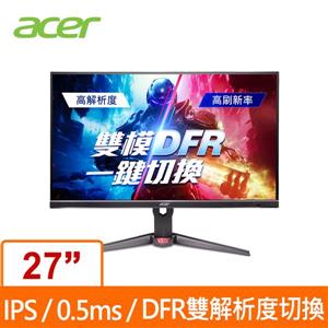 宏碁Acer Nitro XV272K V5 27吋 IPS 4K/FHD 雙模切換 電競螢幕