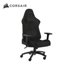 海盜船Corsair TC100 RELAXED 電競椅【黑色・布質】