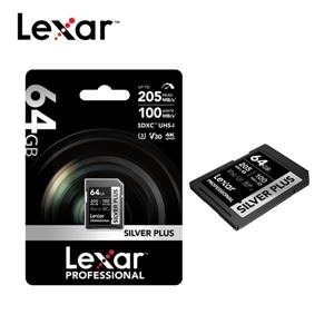 Lexar Silver Plus SDXC UHS-I 64G 記憶卡