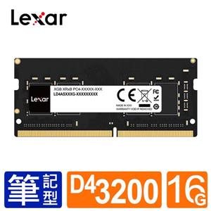 Lexar NB-DDR4 3200/16GB 筆記型記憶體