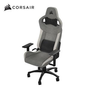 海盜船Corsair T3 RUSH 電競椅【灰白・布質】