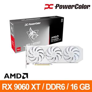 撼訊 Hellhound RX9060XT 16G-L/OC/WHITE 16G GDDR6 顯示卡