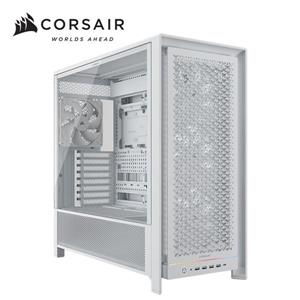 海盜船Corsair Frame 5000D RS 玻璃透側 模組化 E-ATX機殼【白｜附RS140無光風扇*4】