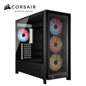 海盜船Corsair Frame 5000D RS 玻璃透側 模組化 E-ATX機殼【黑｜附RS140炫光風扇*4】