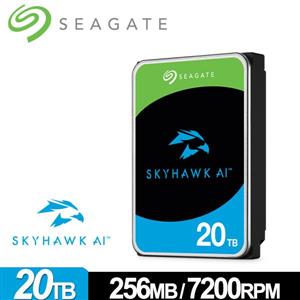 希捷監控鷹 SEAGATE SkyHawk AI 20TB 監控專用硬碟 (ST20000VE003)