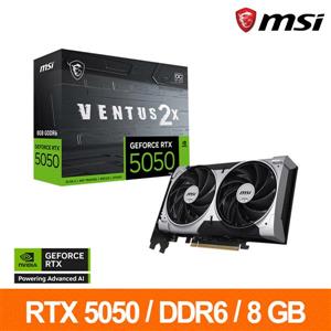 微星MSI RTX 5050 8G VENTUS 2X OC顯示卡