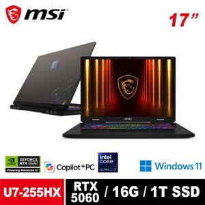 微星 MSI Crosshair 17 HX AI D2XWFKG-010TW 17吋筆電