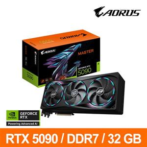 技嘉GIGABYTE GV-N5090AORUS M-32GD 顯示卡 RTX5090