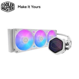 酷碼Cooler Master ML 360 Atmos II Pixel LCD ARGB 白色版 水冷散熱器