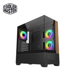 酷碼Cooler Master Elite 690 (黑色) 電腦機殼/全景鋼化玻璃
