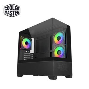 酷碼Cooler Master Elite 490 電腦機殼/全景鋼化玻璃