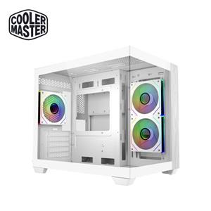 酷碼Cooler Master Elite 481 (白色) 電腦機殼/全景鋼化玻璃