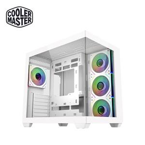 酷碼Cooler Master Elite 681 (白色)電腦機殼/全景鋼化玻璃