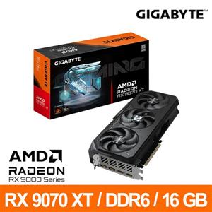技嘉GIGABYTE GV-R9070XTGAMING -16GD AMD顯示卡 