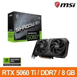 微星MSI RTX 5060 Ti 8G SHADOW 2X OC PLUS顯示卡