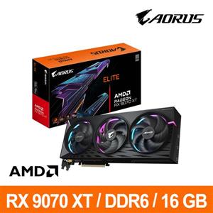 技嘉GIGABYTE GV-R9070XTAORUS E-16GD AMD顯示卡