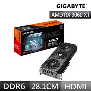 技嘉GIGABYTE GV-R9060XTGAMING OC-8GD  AMD顯示卡 