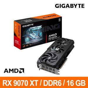 技嘉GIGABYTE GV-R9070XTGAMING OC-16GD AMD顯示卡