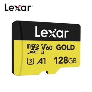 Lexar 雷克沙 Gold microSDXC UHS-II V60 128G 高速記憶卡